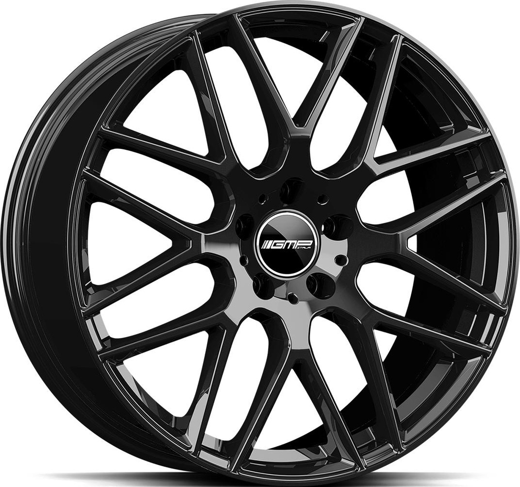 GMP BERGHEM GLOSS BLACK 11.5x22 5/112 ET43 CB66.6