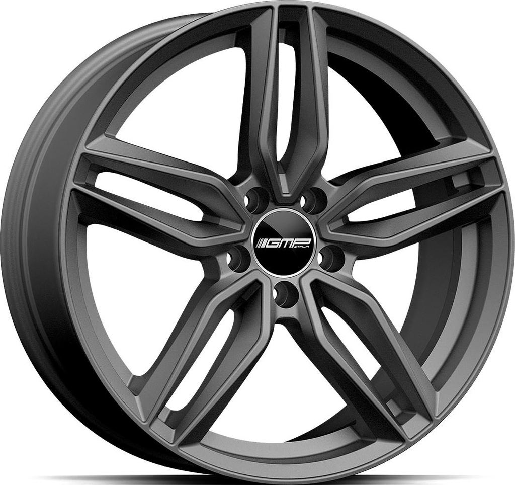 GMP FASTEN MATT ANTHRACITE 7.5x17 5/114.3 ET40 CB73.1