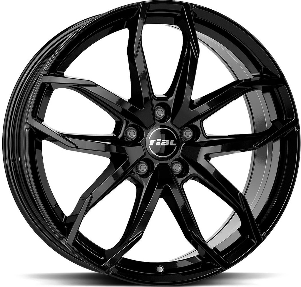 RIAL LUCCA DIAM BLACK 8x19 5/114.3 ET40 CB70.1
