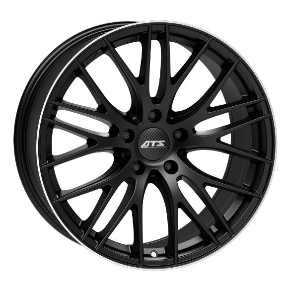 ATS PERFEKTION MATT BLACK POLISHED 8.5x19 5/114.3 ET40 CB70.1