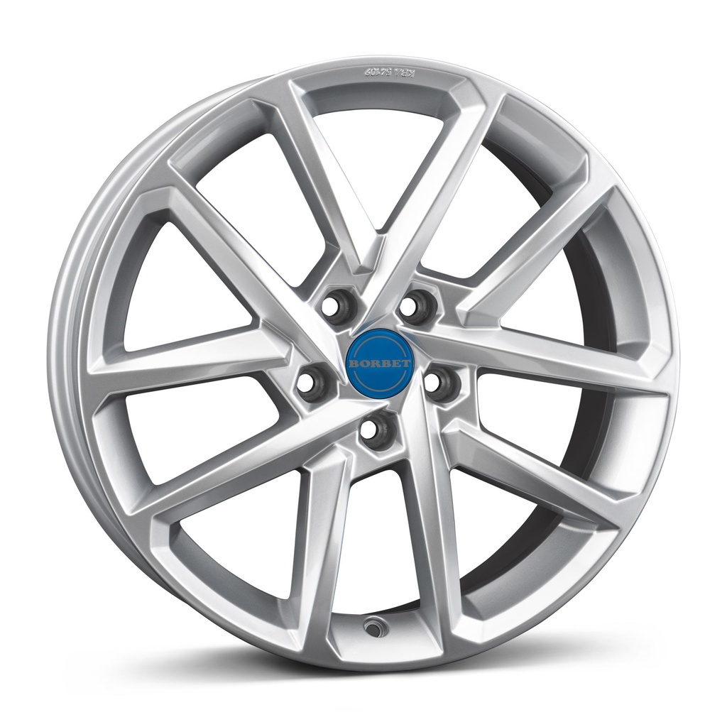 BORBET N CRYSTAL SILV 8x19 5/112 ET44.9 CB57.1