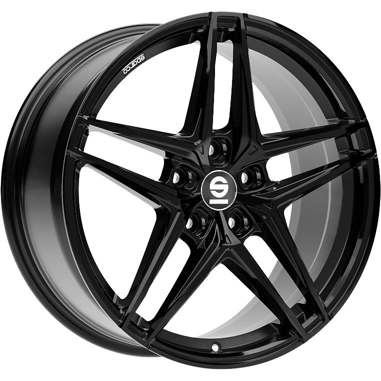 SPARCO RECORD G.BLK 7.5x17 5/100 ET48 CB63.4