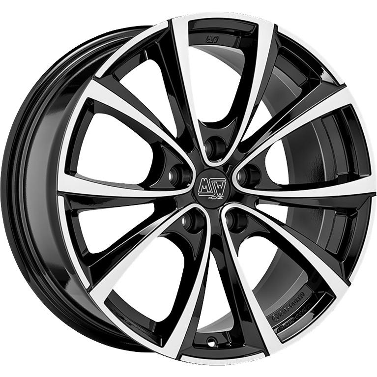 MSW 27T G.BLK/POL 9.5x20 5/114.3 ET45 CB64.1
