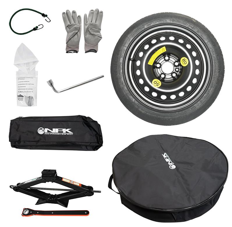 SPARE WHEEL STEEL 4x16 4/108 ET0 CB65.1
