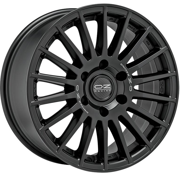 RALLY DESERT MATT BLACK SILVER LETTERING 6H 8x18 6/139.7 ET45 CB95.1