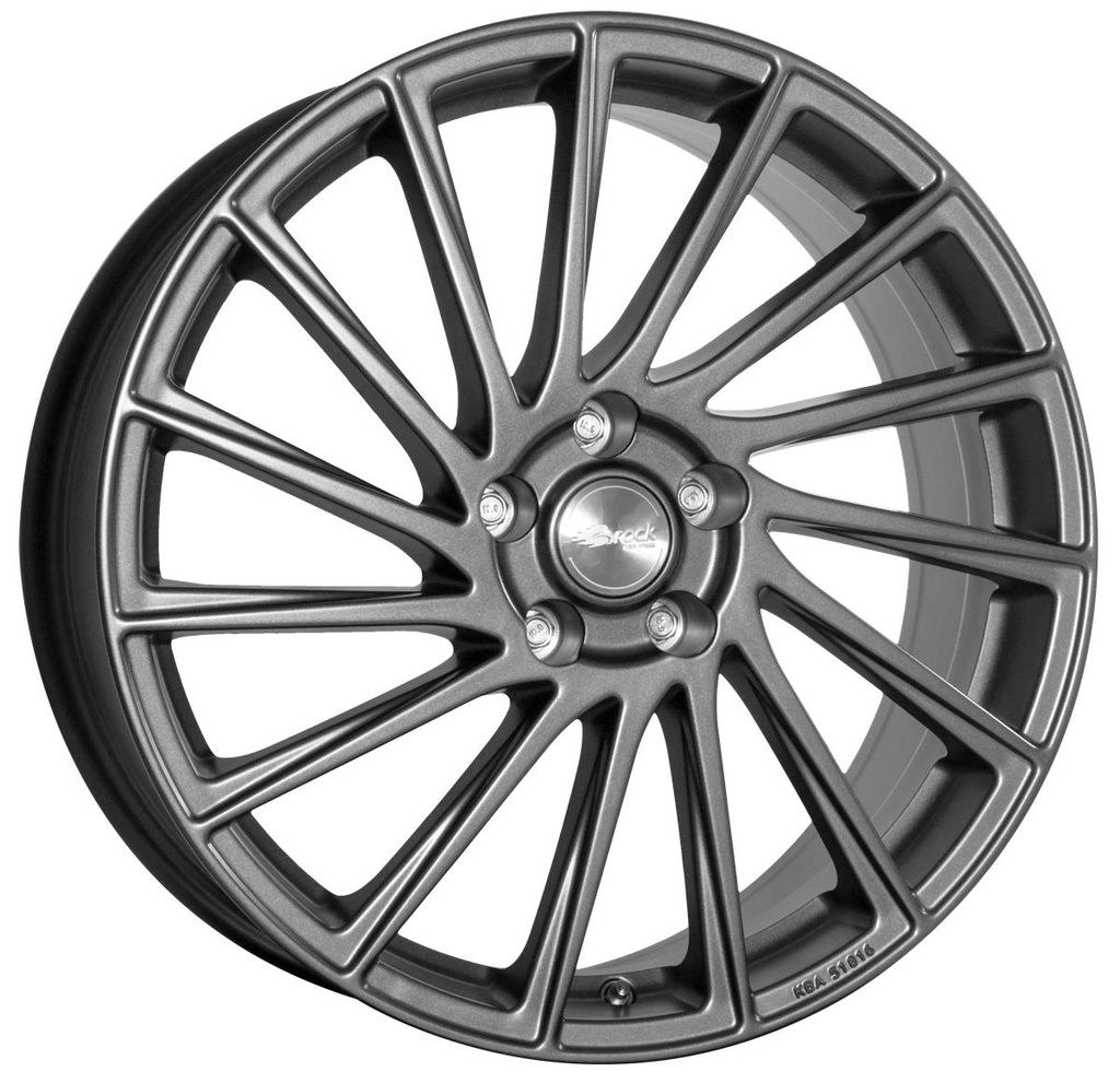 BROCK B39 HIMALAYA GREY MATT 7.5x18 5/108 ET45 CB72.6