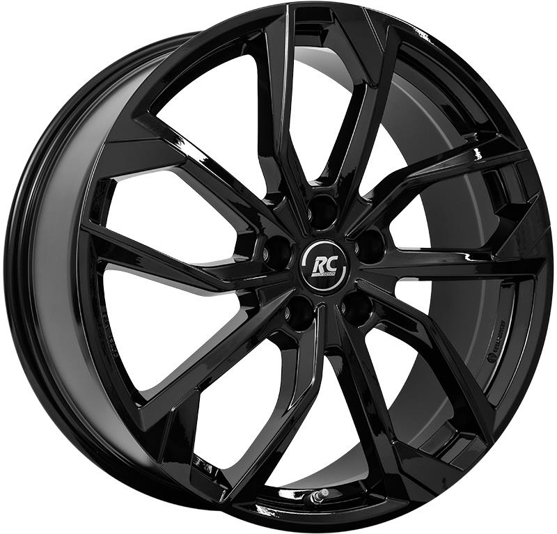 BROCK RC34 SHINY BLACK 7.5x17 5/108 ET50.5 CB63.4
