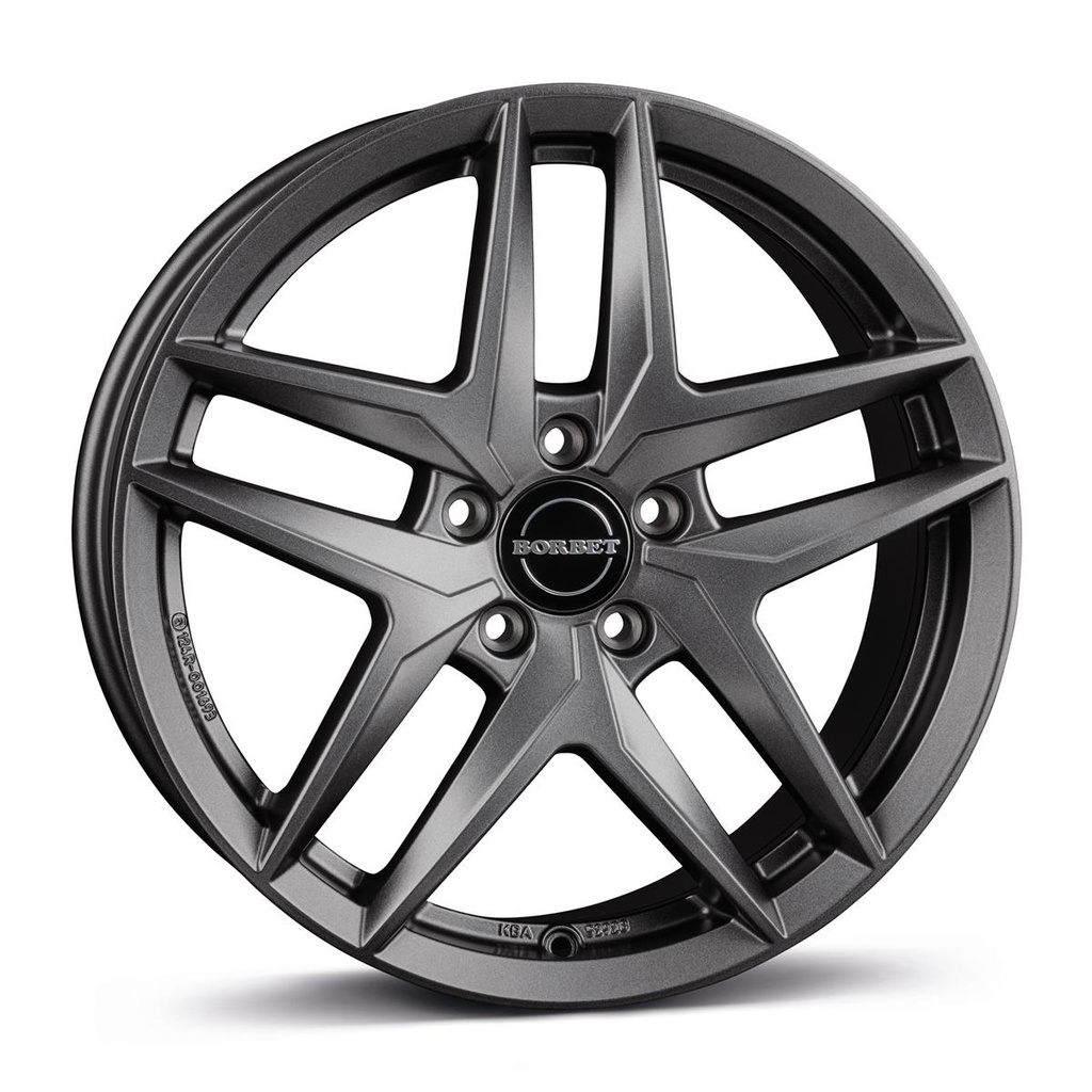 BORBET Z DARK GREY MATT 8x18 5/112 ET38 CB66.6