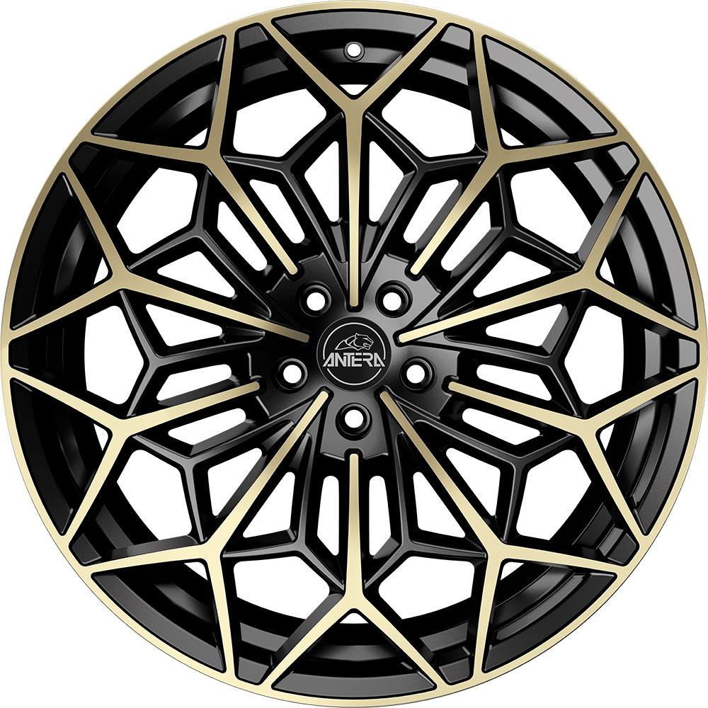 GMP A105 PIANO BLACK CHAMPAGNE 8.5x21 5/112 ET35 CB66.6
