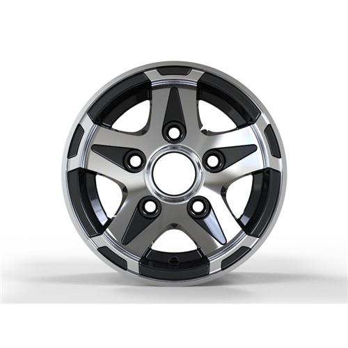 TRAILER BLACK POLISHED 6x10 5/112 ET0 CB67.1