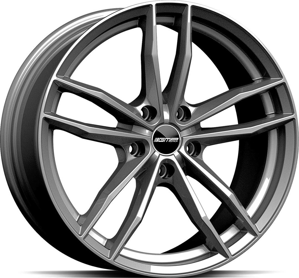 GMP SWAN GLOSS ANTHRACITE 9x19 5/120 ET37 CB72.6