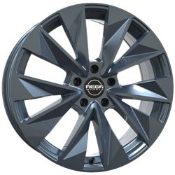 MEGA WHEELS ZENITH ANTHRACITE GREY 8.5x19 5/112 ET36 CB66.6