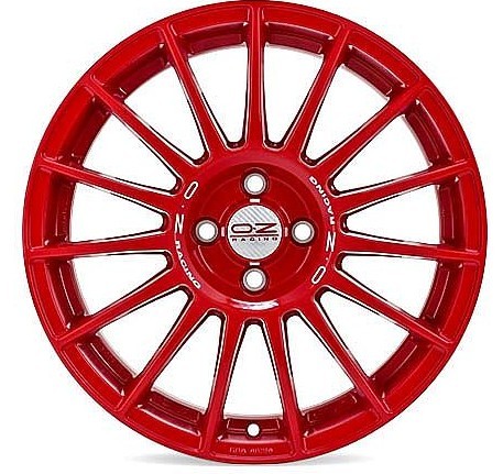 SUPERTURISMO LM RED WHITE LETTERING 4H 7x17 4/100 ET42 CB68