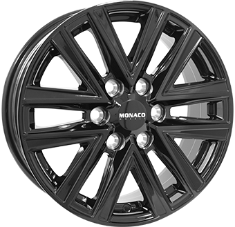 MONACO WHEELS VT1 GLOSS BLACK 6.5x16 6/120 ET49.5 CB74.6