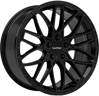 SUPERMETAL VANE GLOSS BLACK 8x20 5/160 ET50 CB65.1