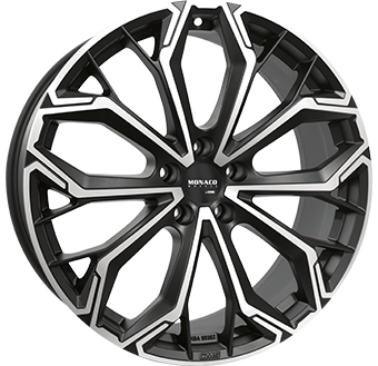 MONACO WHEELS GPC17 M BLK POL 8.5x20 5/114.3 ET45 CB67.1