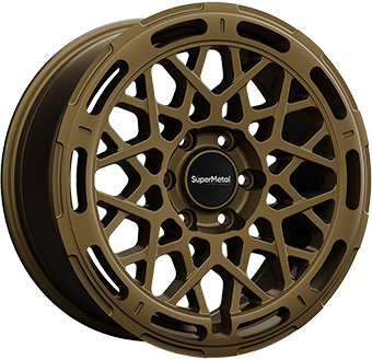 SUPERMETAL CAGE MATT BRONZE 8.5x20 5/120 ET45 CB65.1