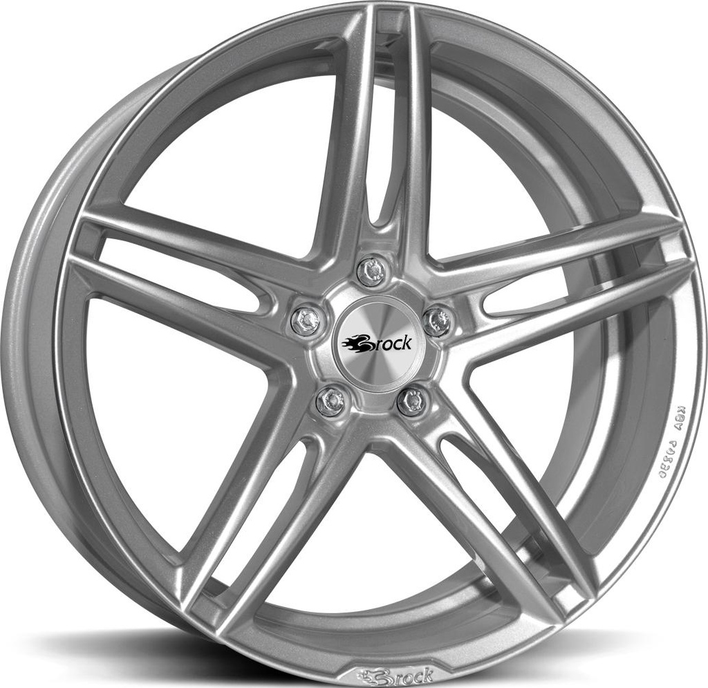BROCK B33 CRYSTAL SILV 8.5x19 5/112 ET30 CB66.6
