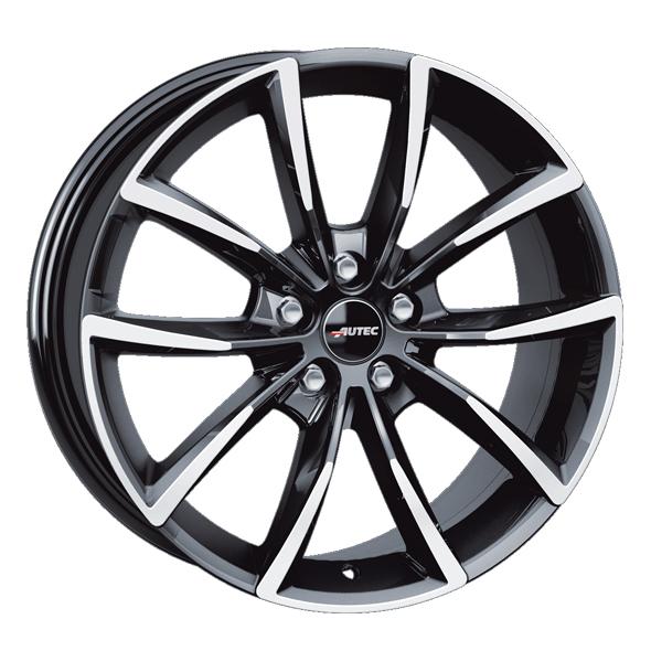 AUTEC ASTANA BLACK POLISHED 9x19 5/112 ET58 CB57.1