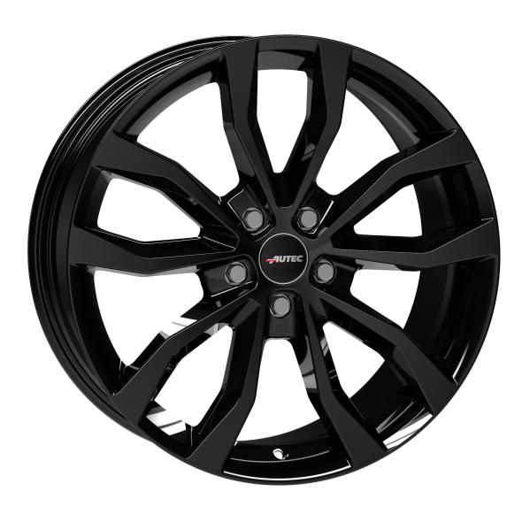 AUTEC UTECA GLOSS BLACK 9.5x19 5/112 ET42 CB66.6