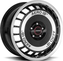 RONAL R50 AERO BLACK FRONT CUT 8x18 5/100 ET35 CB68