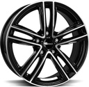 BROCK RC27 BLACK FULL POL 7x17 5/100 ET51 CB57.1