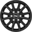 MSW 48 VAN M.BLK 6.5x16 6/125 ET68 CB74.1