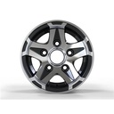 TRAILER BLACK POLISHED 6x10 5/112 ET0 CB67.1