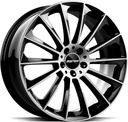 GMP STELLAR BLACK DIAM 9.5x19 5/112 ET50 CB66.6