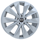 MEGA WHEELS ZENITH DARK SILVER 8x19 5/108 ET50 CB63.3