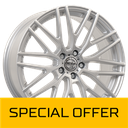 MEGA WHEELS CETUS SILVER 8x19 5/112 ET35 CB66.6