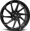 BROCK RC36 SHINY BLACK 7.5x19 5/108 ET43.5 CB63.4