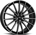 BROCK B43 BLACK FULL POL 8.5x20 5/130 ET35 CB66.6