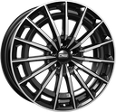 CMS C38 DIAMOND BLACK GLOSS 8x19 5/112 ET45 CB66.5